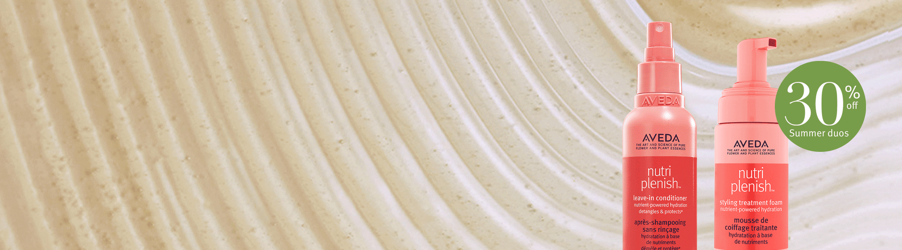 Shop curated beauty sets and hair kits at a discount Aveda